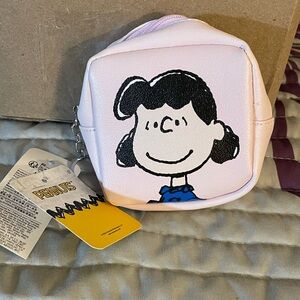 Peanuts Light Pink Character Lucy Coin purse